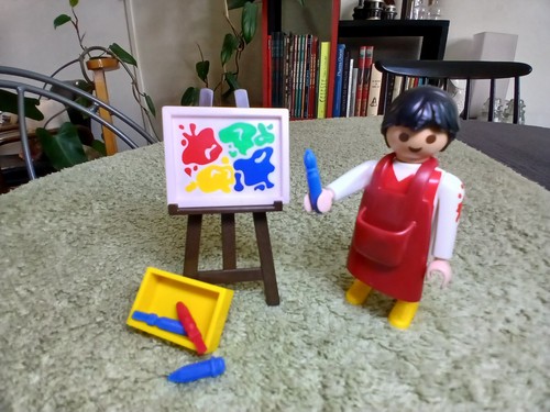 Playmobil artiste peintre - playmobil,