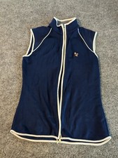 Clover by Bobby Jones Women's Performance Navy Color Vest size Small 