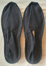 Espadrilles en toile noire 35 neuves  Espadrille Française (g)