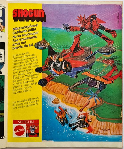 Pif gadget 557 goldorak mattel - 557,