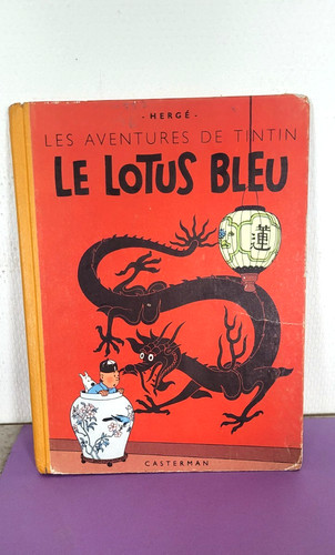 Tintin lotus bleu - tintin,