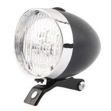 Feu Avant Led Noir 70mm phare vélo cruiser chopper américain VTT rétro