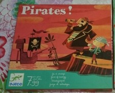 Jeux de société : Pirates   Djeco 7 - 99 ans    très bon état