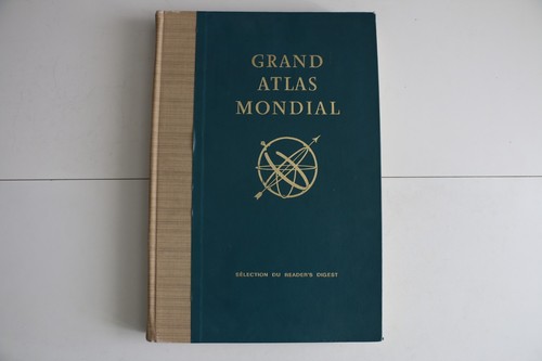Grand atlas mondial 1963 - grand,