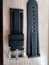 Officine Panerai Kautschuk 22 mm Armband und Dornschließe, neu