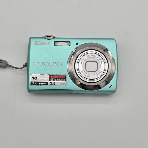 Nikon coolpix s220 - nikon, turquoise