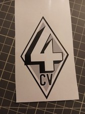 Autocollant Renault 4CV 4cv