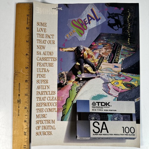 Tdk 100 cassette - cassette, vide