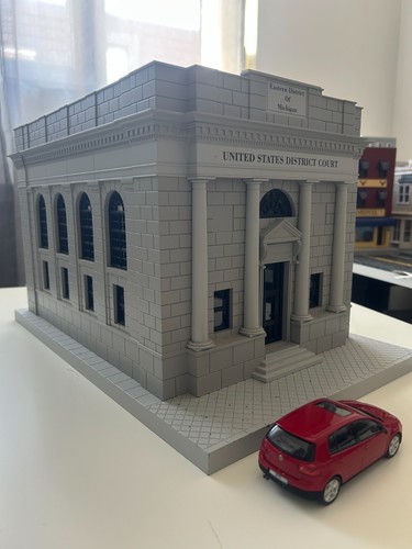 Maquette o immeuble - 1/43,