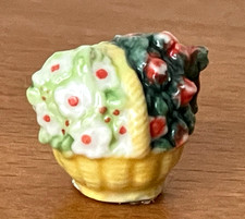 Bean Basket of Flowers ❤️Galette des Rois French charm