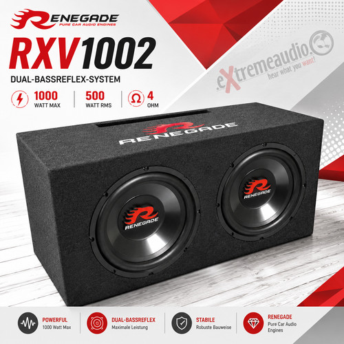 Subwoofer renegade rxv1002 - renegade, 2