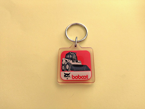 Ancien porte clés - clÉs, bobcat