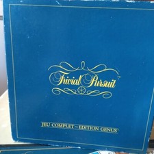 Trivial Pursuit Édition Genius 1984 Francais Je Societe Famille Horn Abbot