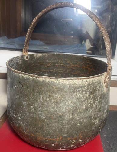 Chaudron cuivre xixème - en,