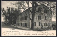 Old postcard Estérel, Auberge des Adrets 1903 