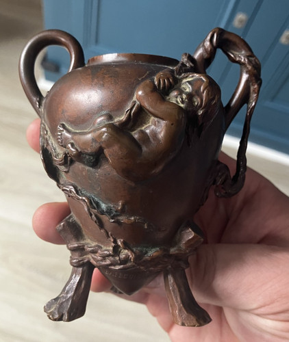 Beau petit vase - vase, bronze