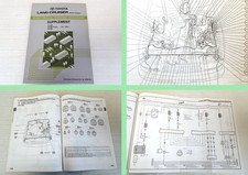 1995 Toyota Landcruiser J8 Station FZJ HZJ HDJ 80 Workshop Manual Wiring Diagrams