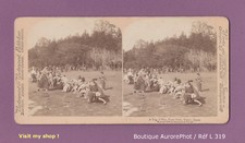 STÉREO VIEW : ASIE, JAPON, TOKYO, PARC UENO, JEU ANGLAIS POUR LES ENFANTS -L319