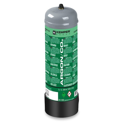 Bouteille gaz argon - gaz, argon+co2