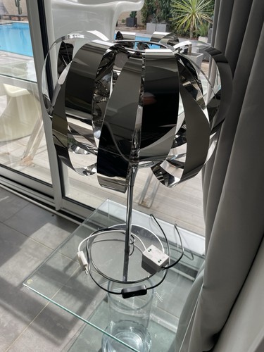 Lampe eres par métal chromé - par,