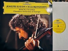 Rare MAISKY HAYDN Cello Conc CHAMBER ORCH EUROPE 1987 GER LP DG DIGG NmFree Ship