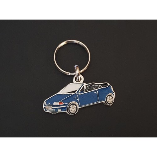 Porte clés profil fiat punto - porte-clés,