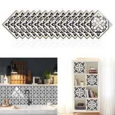 5 pcs STICKERS AUTOCOLLANT MOSAIQUE CARREAU CARRELAGE ANCIEN MUR SOL 15x15cm 9