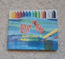 CARAN D'ACHE Neocolour II Aquarelle Wax Crayons *USED VINTAGE*