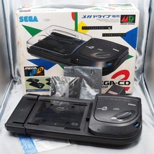 SEGA Mega CD 2 Console system HAA-2912 Boxed Tested Working NTSC-J Mega Drive