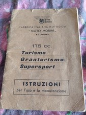 MOTO MORINI 175 cc Instructions x Use and Maintenance ORIGINAL