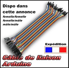 dupont câble liaison pour module Arduino * mâle ou femelle 40 fils 