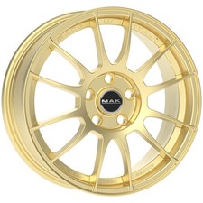 JANTES ROUES MAK XLR POUR TOYOTA YARIS CROSS HYBRID 7X17 5X114,3 GOLD N5T