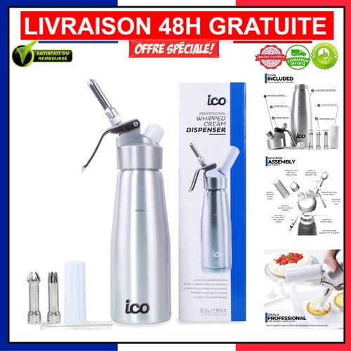 Ico siphon aluminium - ico, pour