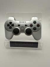Sony Playstation 3 PS3 DualShock3 Controller Silver Genuine OEM - Tested