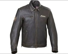 Blouson de motard en cuir de