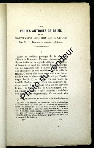 Demaison 1881 les portes - demaison,,