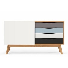 Buffet 4 tiroirs & 1 porte