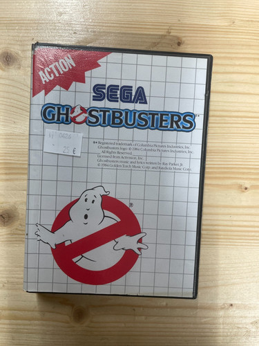 Ghostbusters sega master - sega,