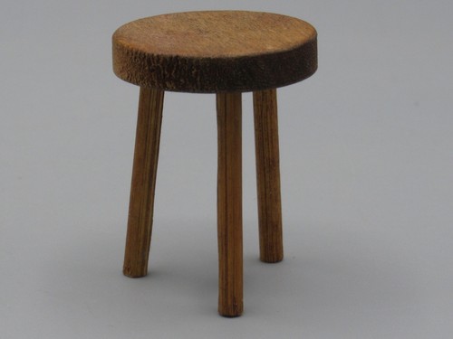 Tabouret bois maison de - -,