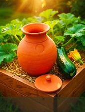 Olla Potager 3L Terre Cuite