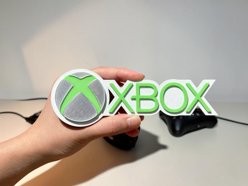 Plaque logo xbox - plaque,