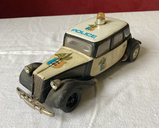 JOUET EN TOLE : citroen TRACTION POLICE marque  NEW ELLEGI  Italie
