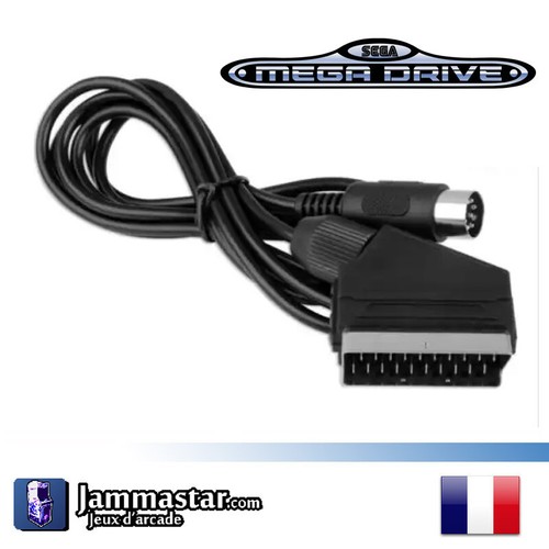 Câble vidéo rgb pour - vidéo, mega