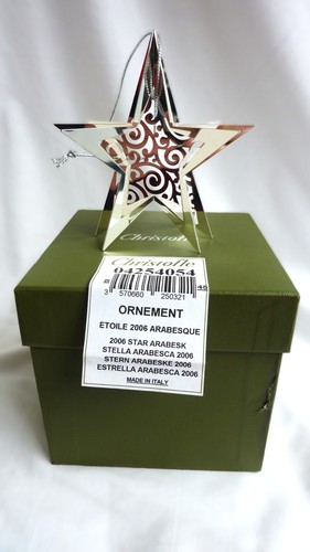 Christofle etoile métal - etoile, en