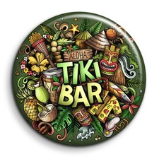 Tiki Bar Aloha - Badge 38mm