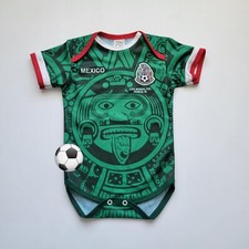 Baby one piece baby Mexico futbol Green jumpsuit bebe