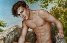 Aquarelle Originale Du Peintre