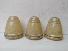 3 tulipes en verre de Clichy