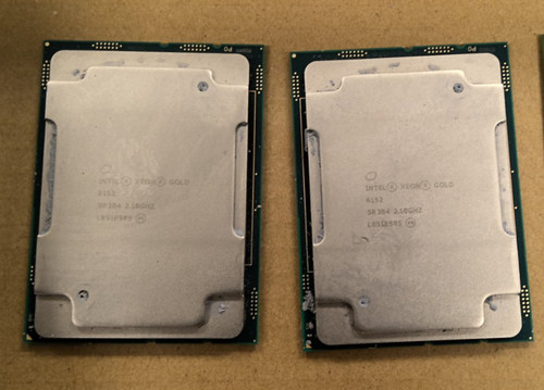 Pair intel xeon - intel, gold