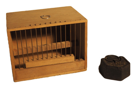 Cage canari des mines - à,